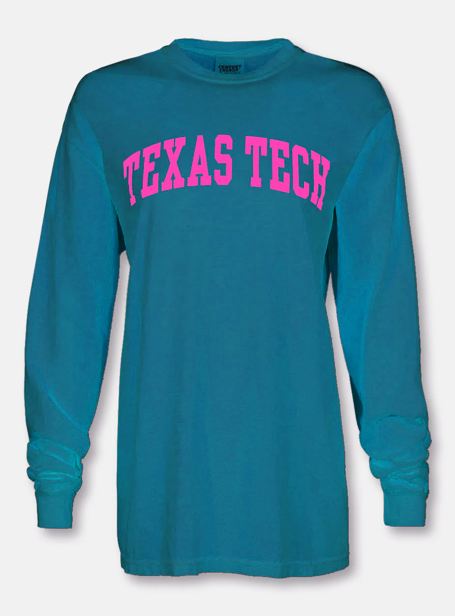Texas Tech Red Raiders Classic Arch in White Long Sleeve T-Shirt - Image 5