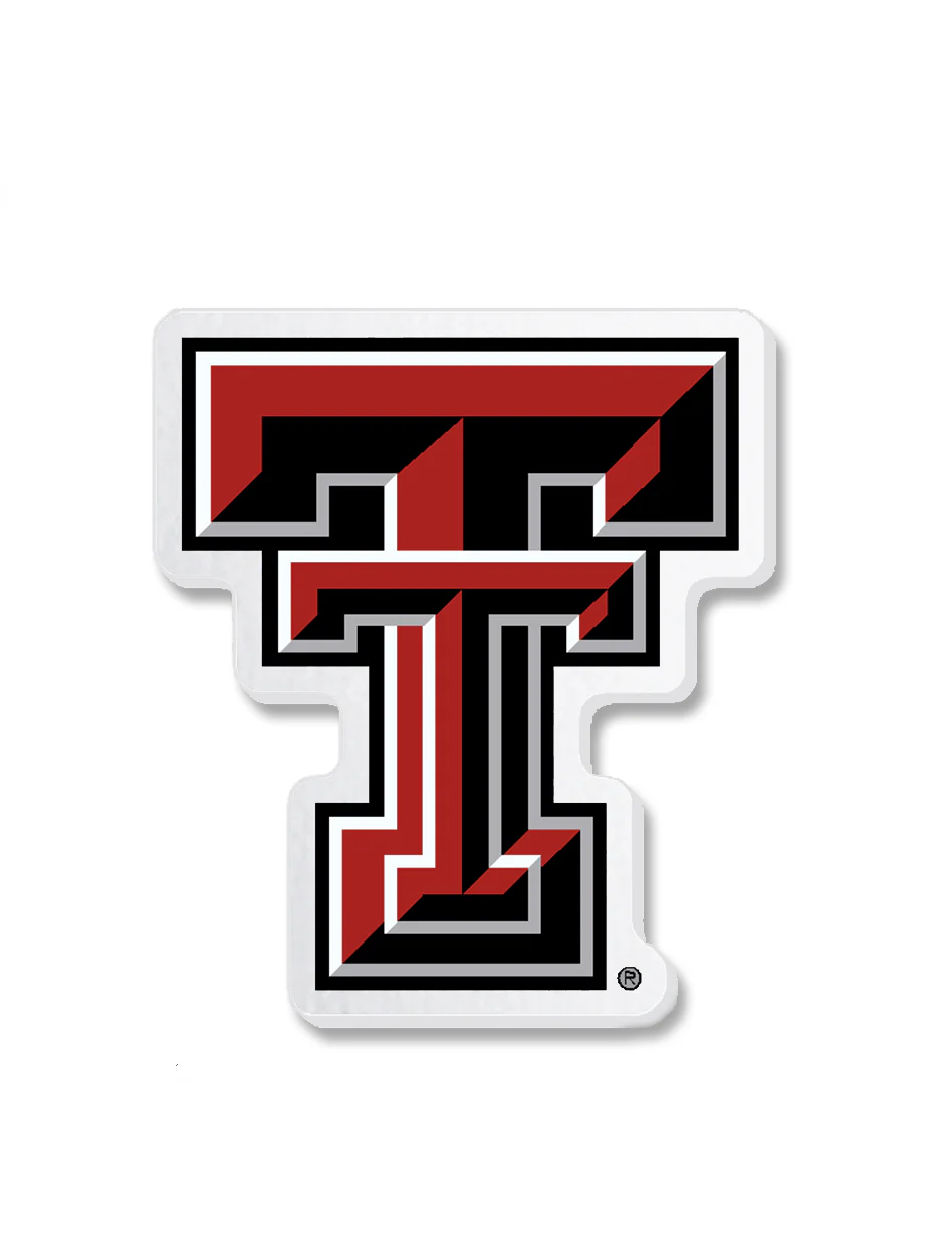 Texas Tech Red Raiders Double T Acrylic Magnet