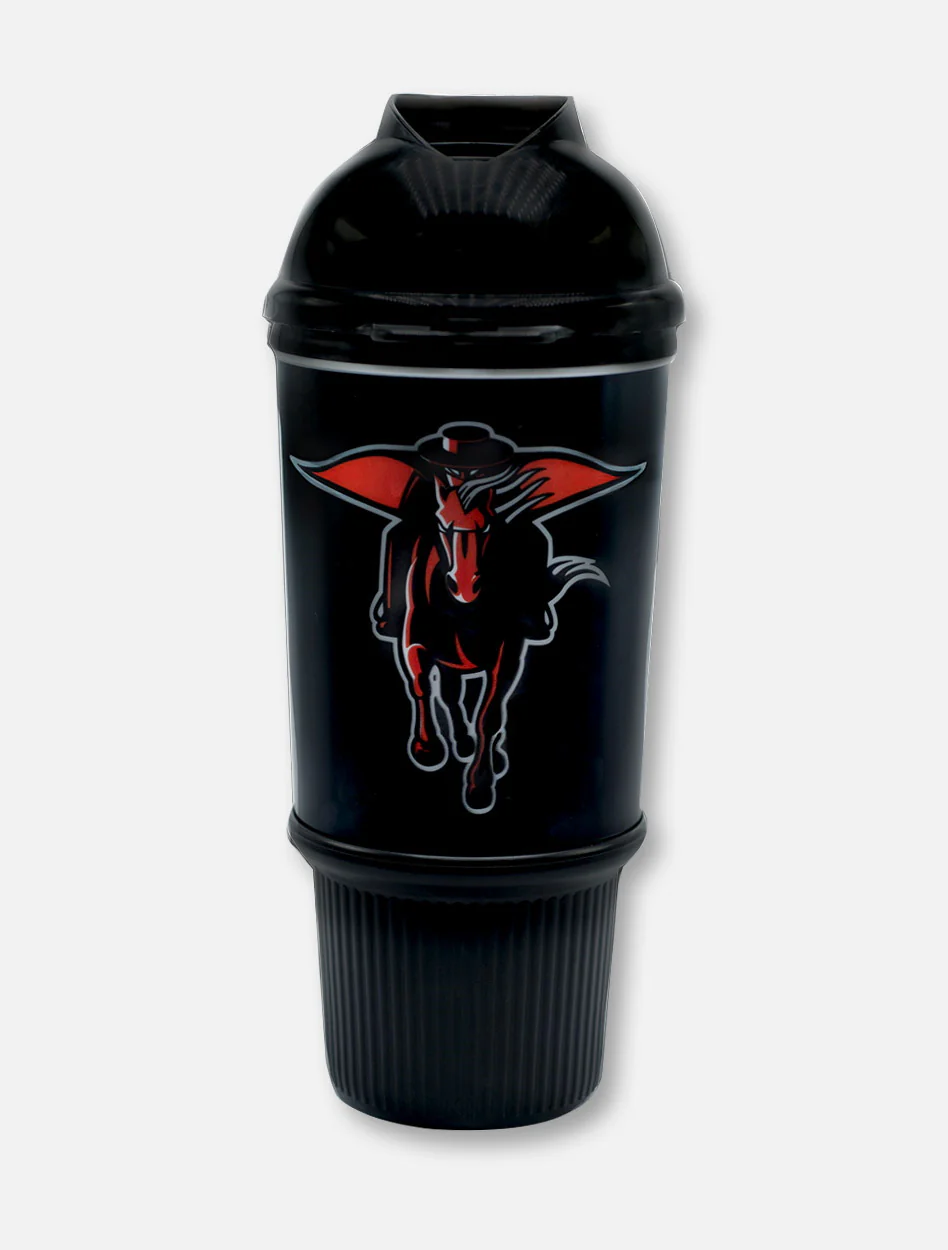 Texas Tech Red Raiders Double T and Masked Rider Domed Tumbler - Image 2