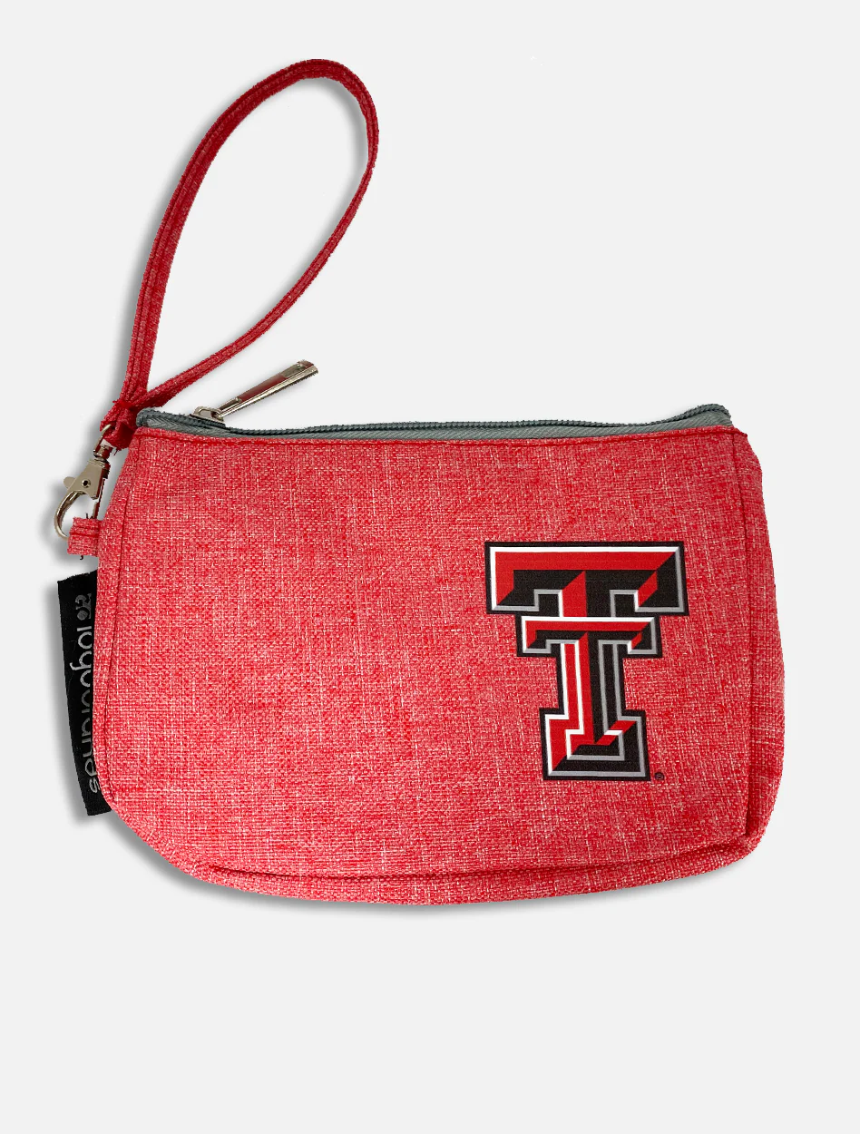 Texas Tech Red Raiders Double T Crosshatch Wristlet