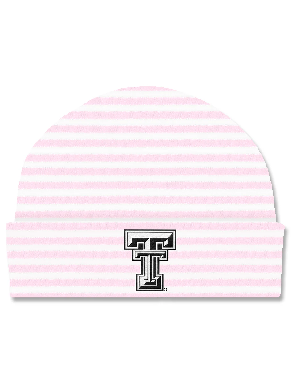 Texas Tech Red Raiders Double T INFANT Striped Knit Cap - Image 2