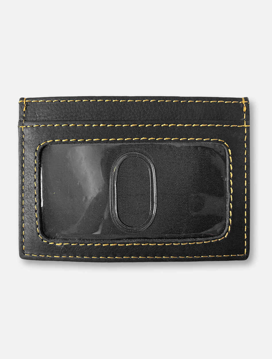 Texas Tech Red Raiders Double T Nappa Leather Card Holder - Image 2