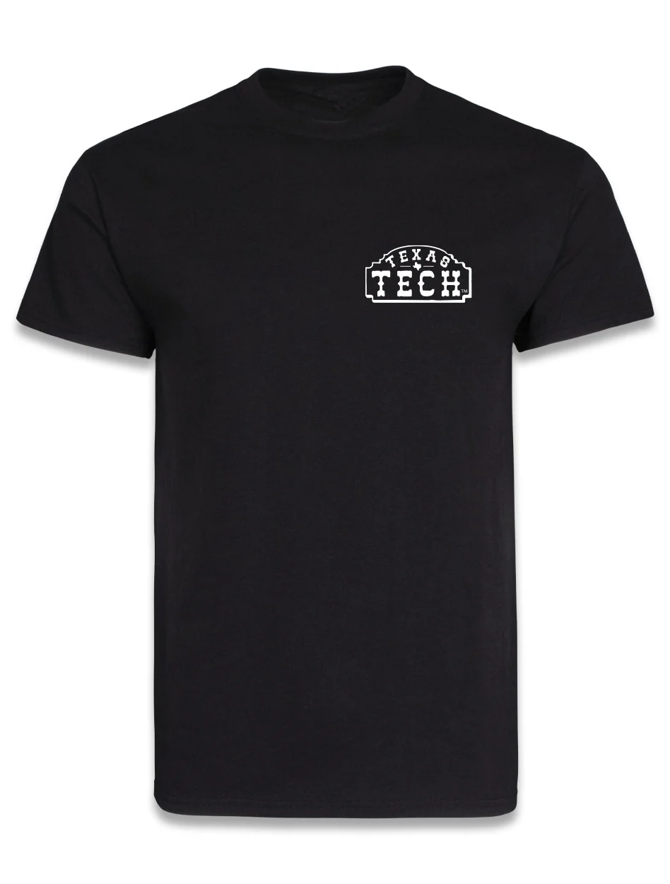 **Texas Tech Red Raiders "Dry Heat Cactus" Black Short Sleeve T-Shirt - Image 2