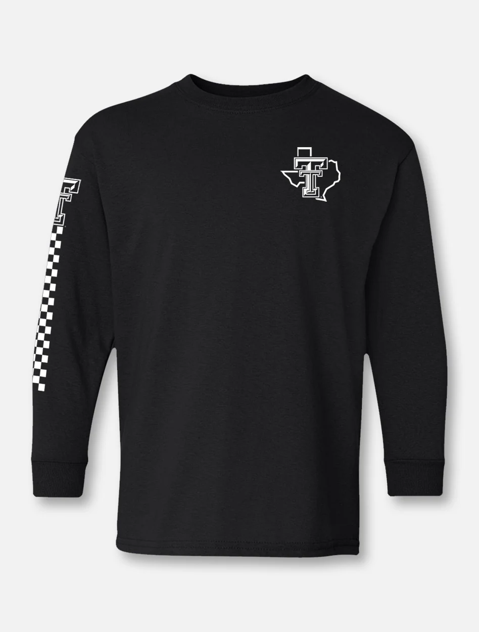 Texas Tech Red Raiders "Finish Line" YOUTH Long Sleeve T-Shirt - Image 2