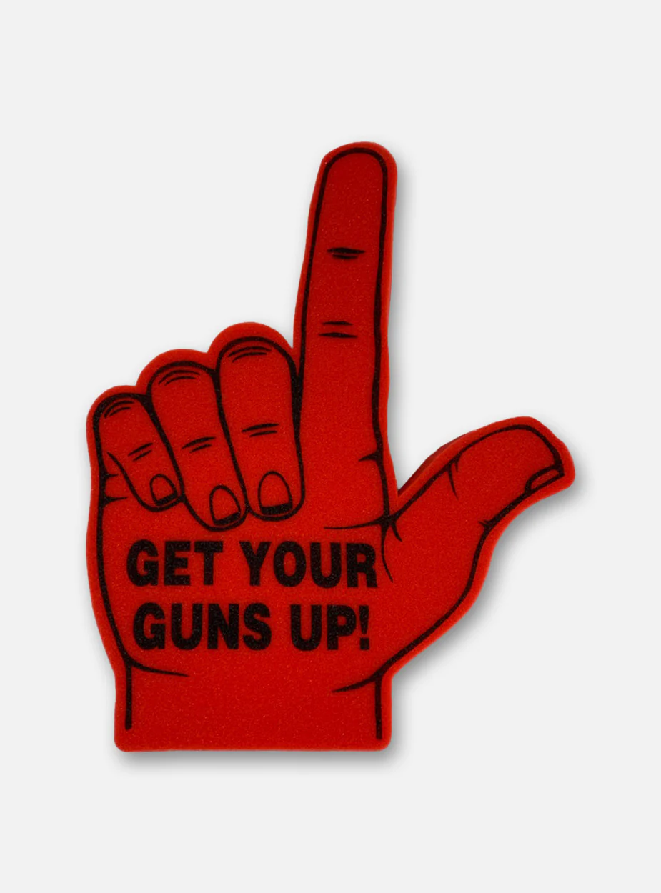 Texas Tech Red Raiders Foam Guns Up Hand - Image 2