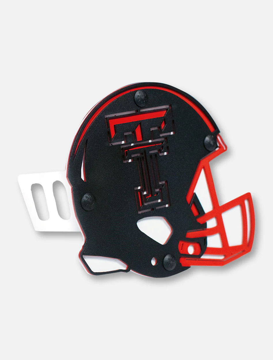 Texas Tech Red Raiders Football Helmet Hitch Cover - Image 2