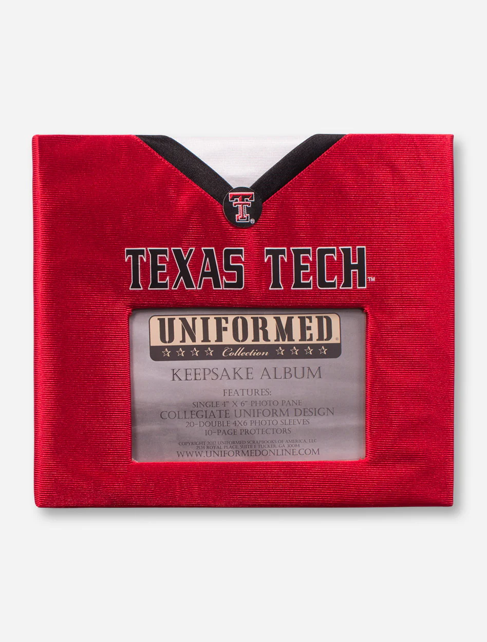 Texas Tech Red Raiders Football Jersey Keepsake Album