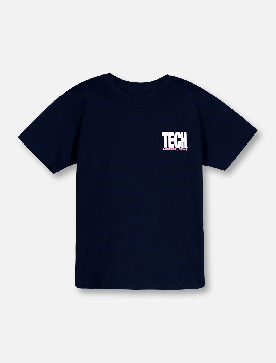 Texas Tech Red Raiders "Fortune Teller" TECH block YOUTH T-Shirt - Image 2