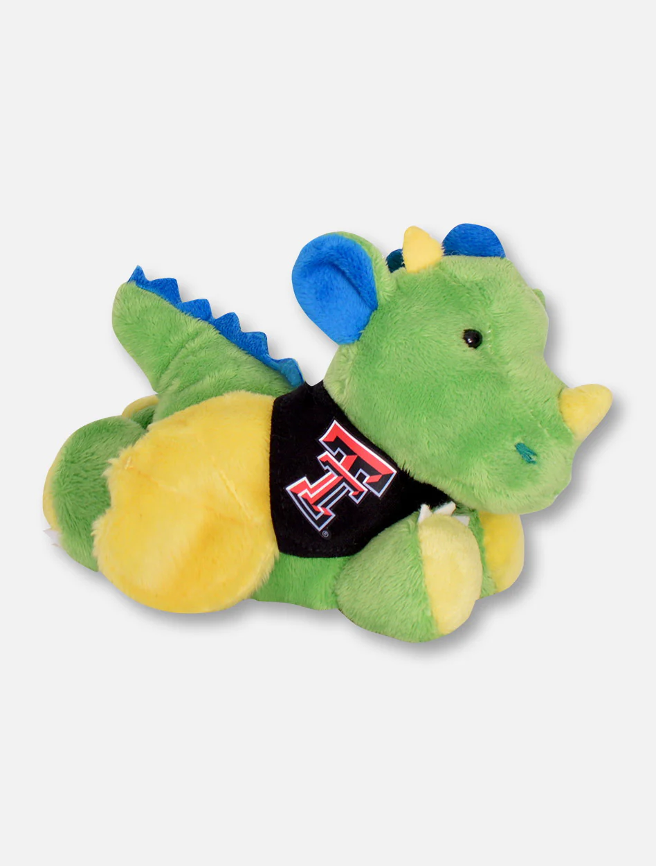 Texas Tech Red Raiders Green Dragon Plush Toy