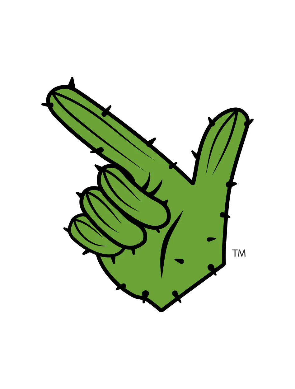 Texas Tech Red Raiders "Guns Up Cactus" Vinyl Decal