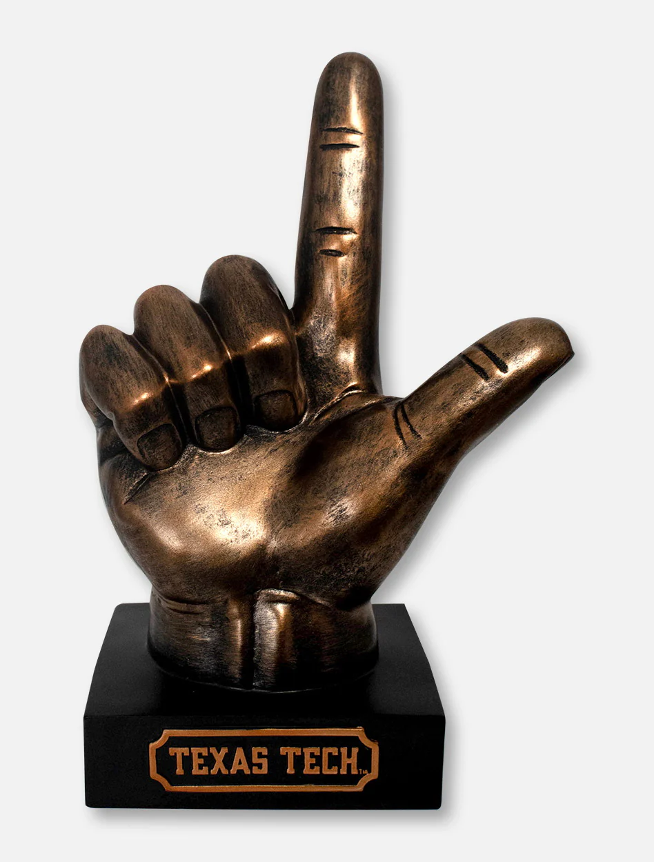 Texas Tech Red Raiders "Guns Up" Statue - Image 2