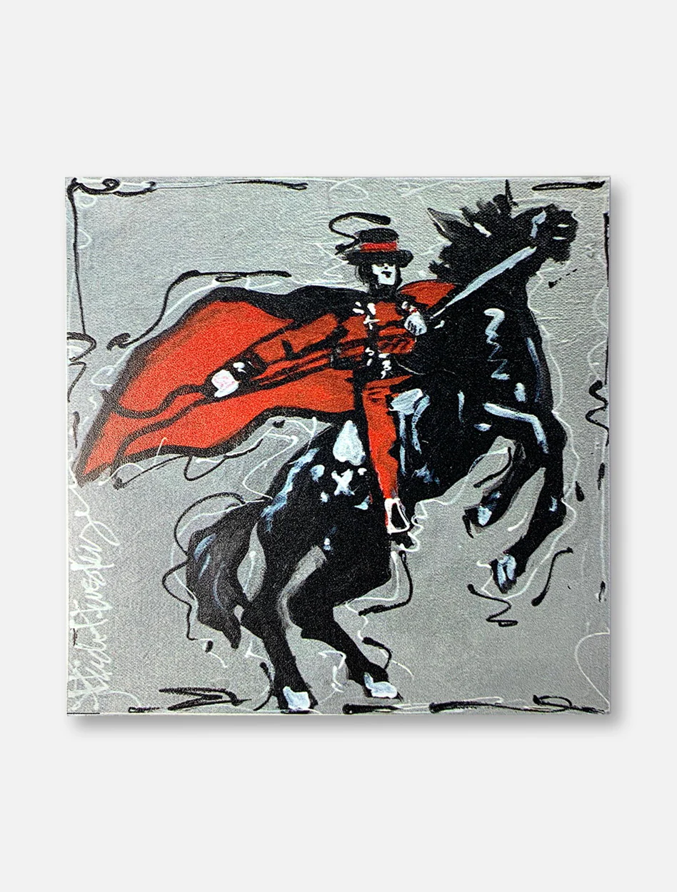 Texas Tech Red Raiders Masked Rider Magnet Decal