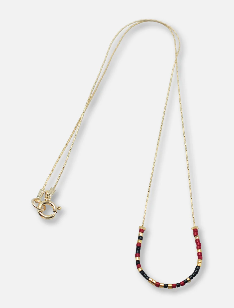 Texas Tech Red Raiders "Mom" Morse Code Necklace - Image 3