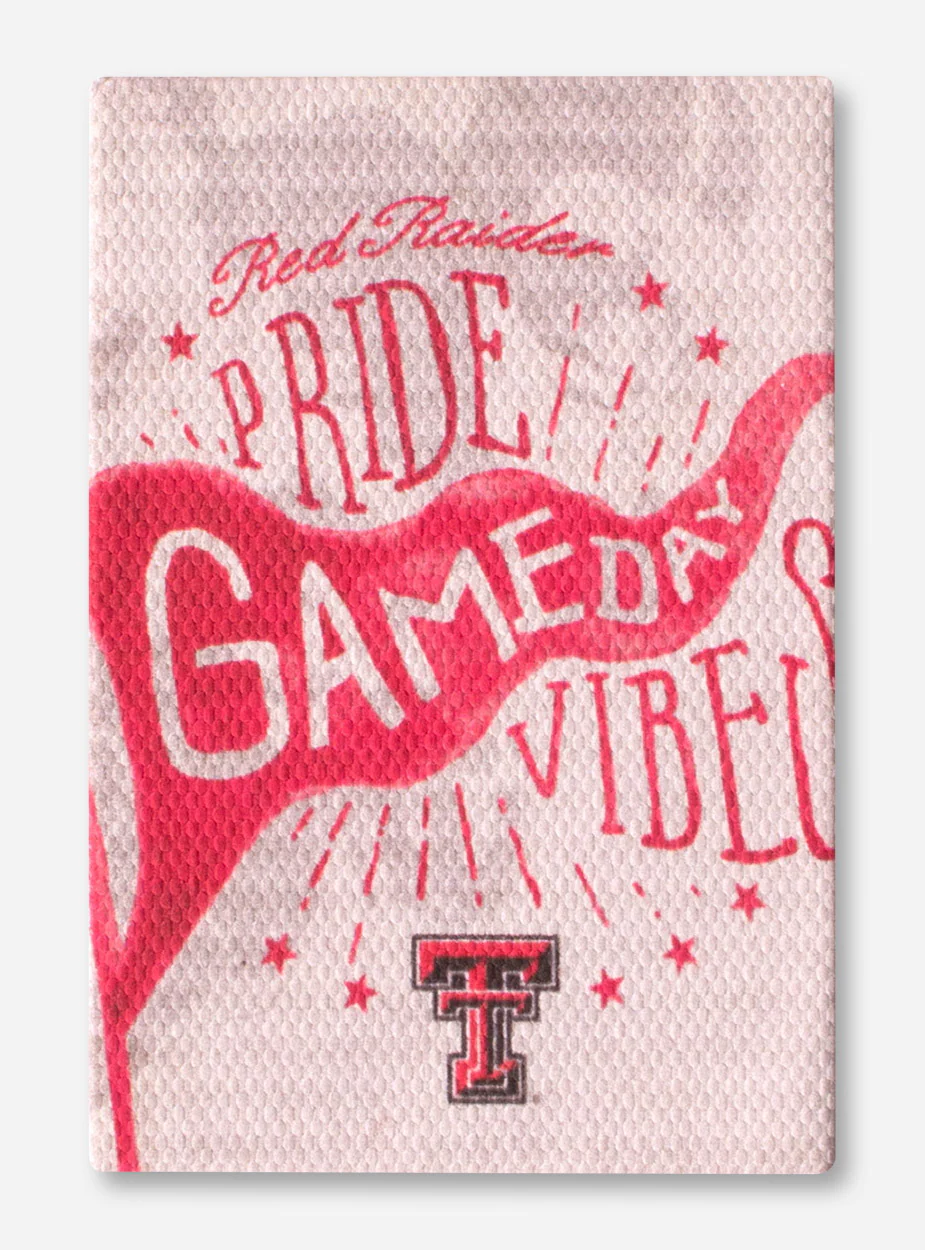 Texas Tech Red Raiders Pride Gameday Vibes Canvas Wrapped Magnet