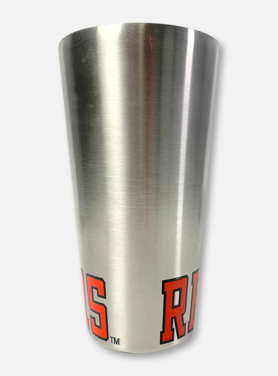 Texas Tech Red Raiders Raider Red Double Walled 16 Oz Metal Pint Glass - Image 2