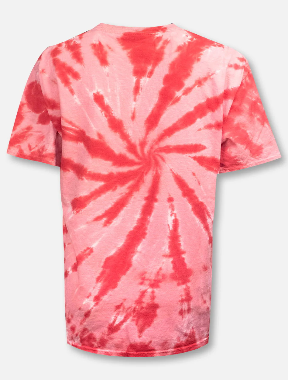 Texas Tech Red Raiders Raider Red Tie Dye T-Shirt - Image 4
