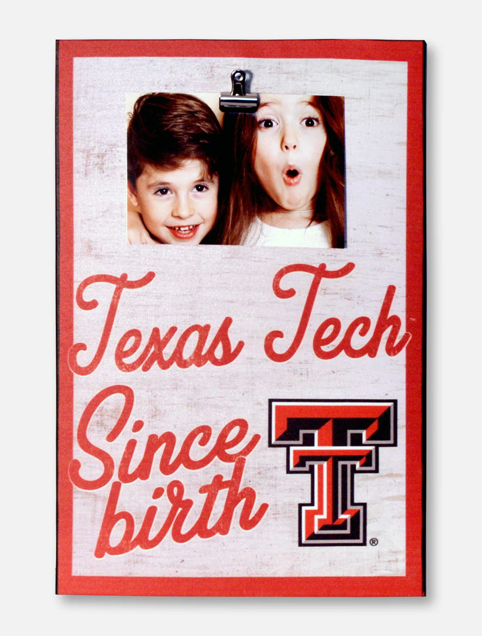 Texas Tech Red Raiders "Since Birth" Wall Art