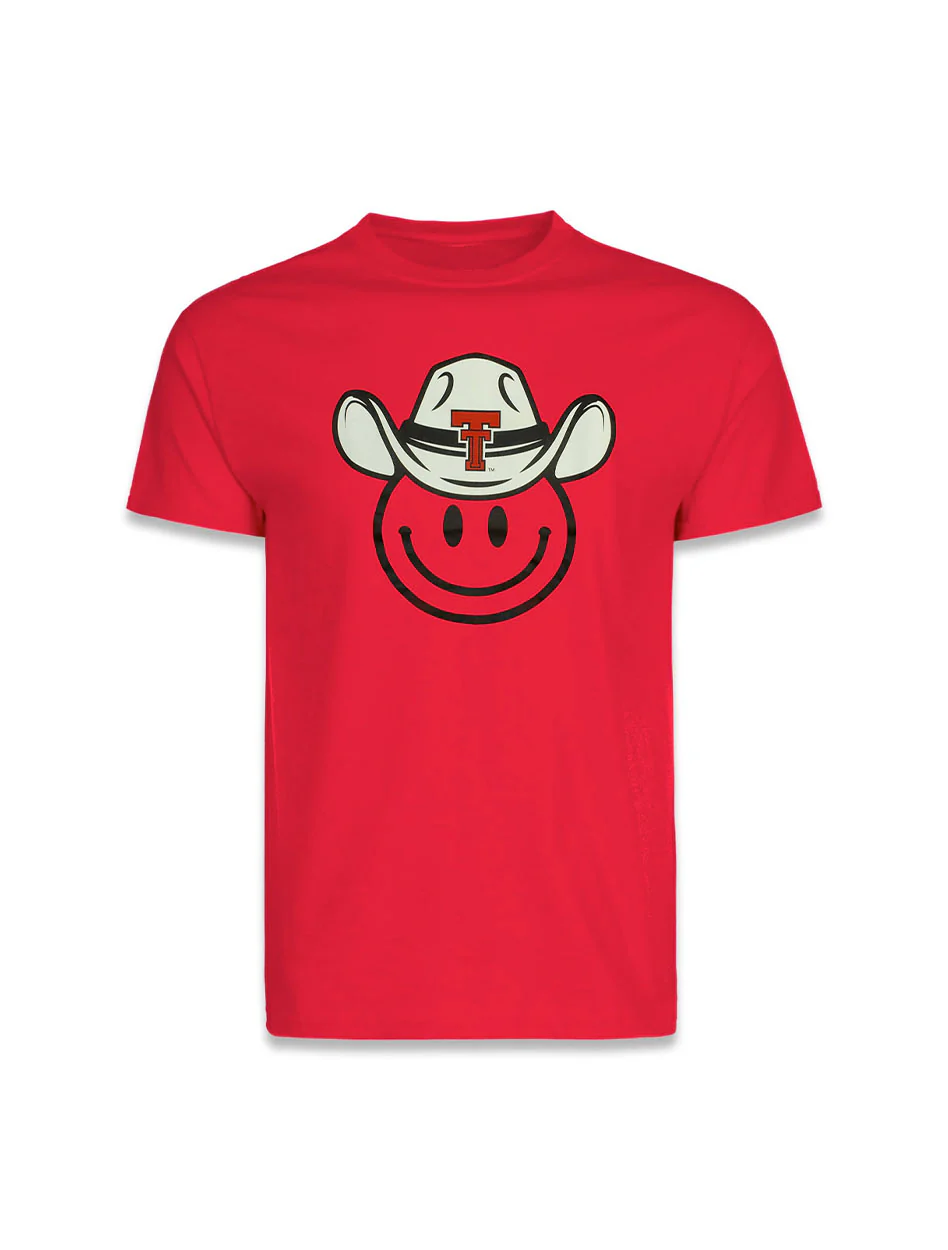 Texas Tech Red Raiders "Smiley Face Cowboy" YOUTH T-Shirt