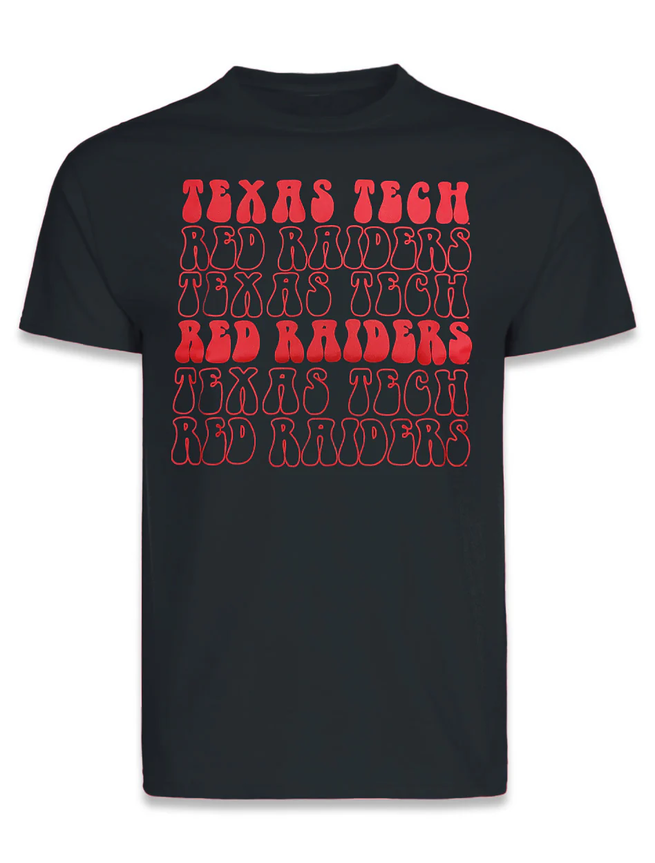 Texas Tech Red Raiders "Starry Night" Team Color T-shirt