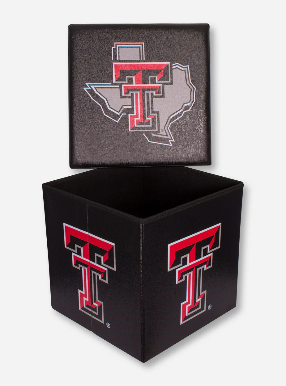Texas Tech Red Raiders Storage Ottoman - Image 2