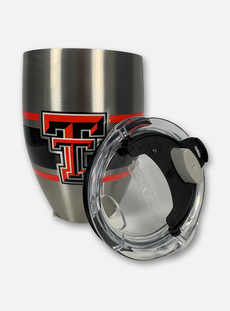 Texas Tech Red Raiders Stripes 12oz Tumbler - Image 3