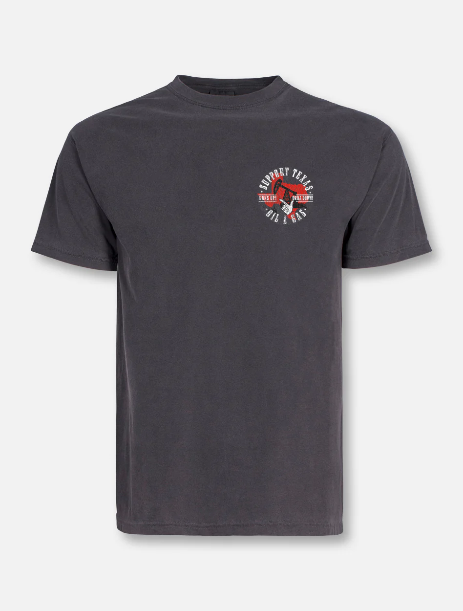 Texas Tech Red Raiders Support West Texas Oil and Gas T-Shirt - Image 2