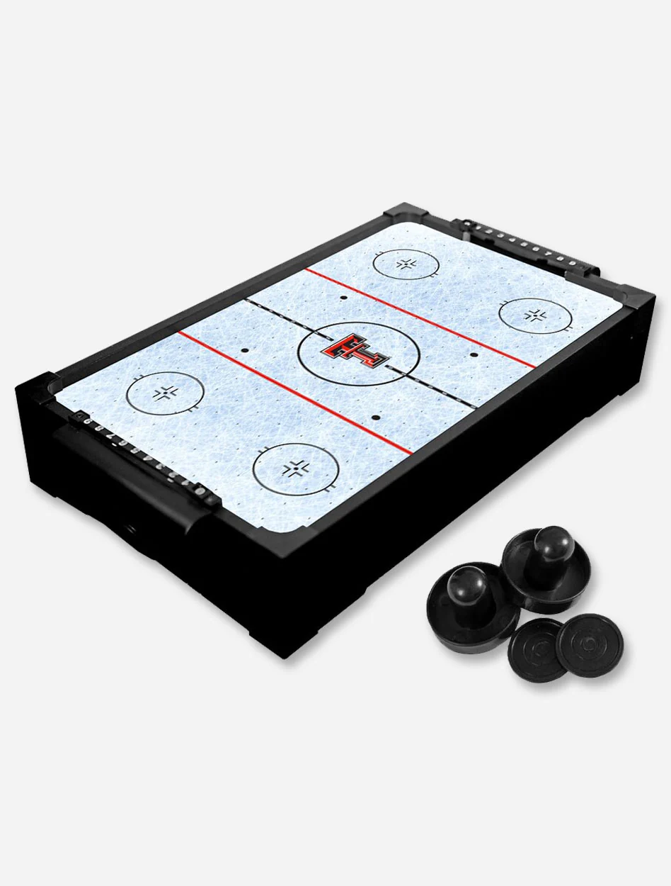 Texas Tech Red Raiders Table Top Air Hockey