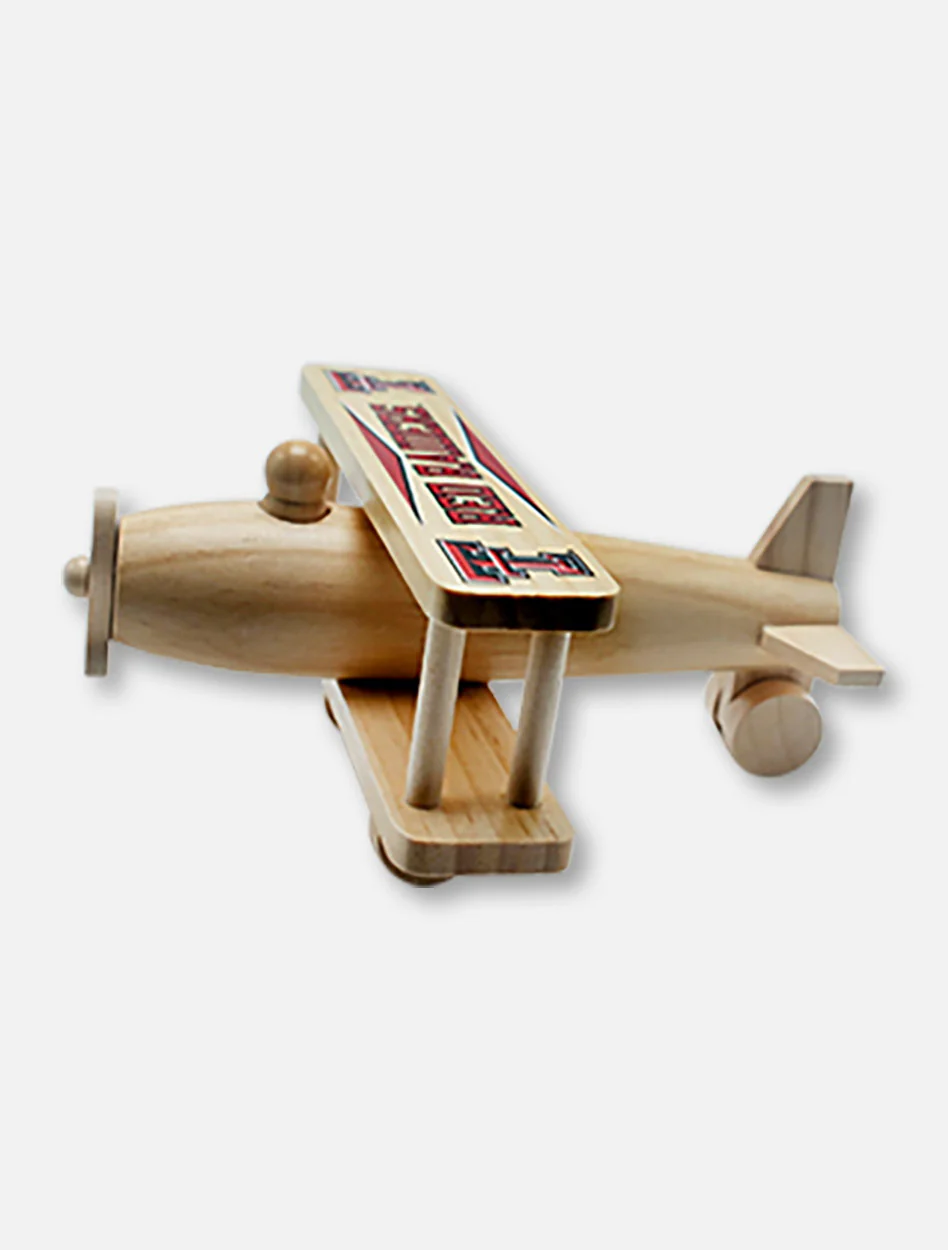 Texas Tech Red Raiders Texas Tech Double T Wooden Plane