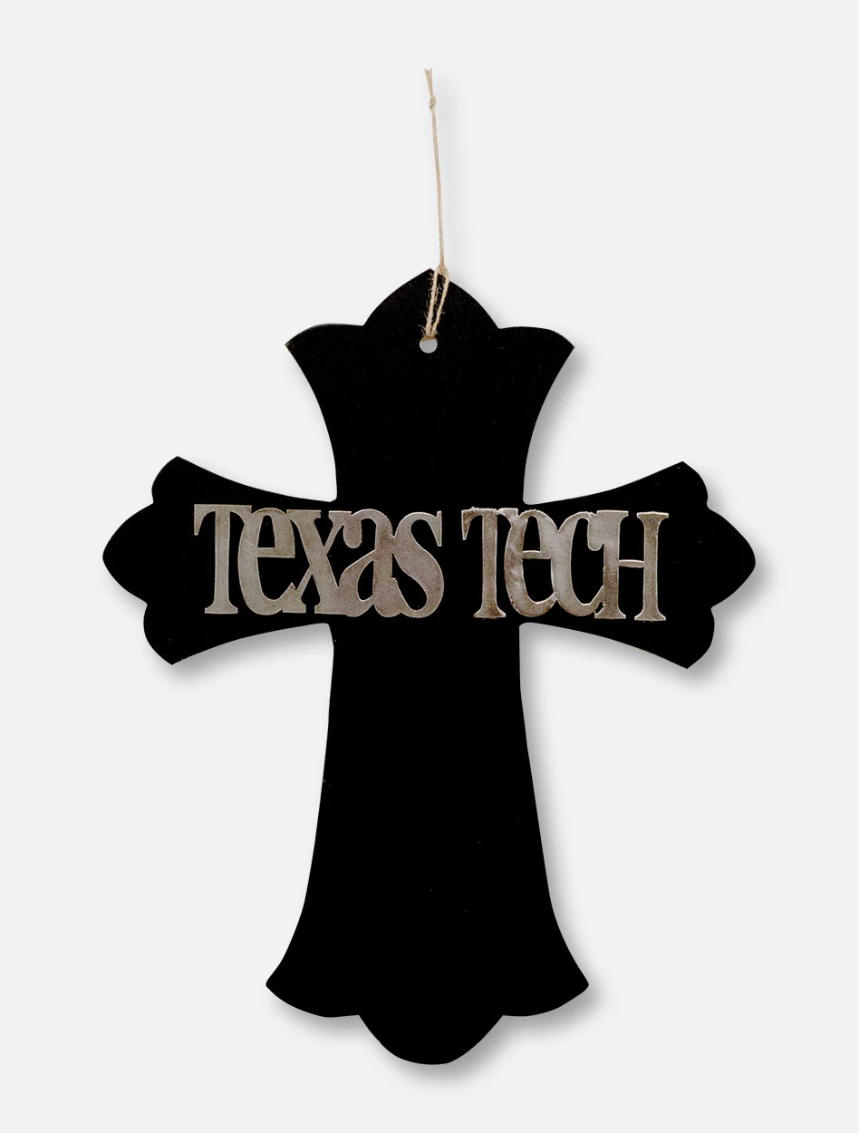 Texas Tech Red Raiders Texas Tech Wooden Cross Wall Decor