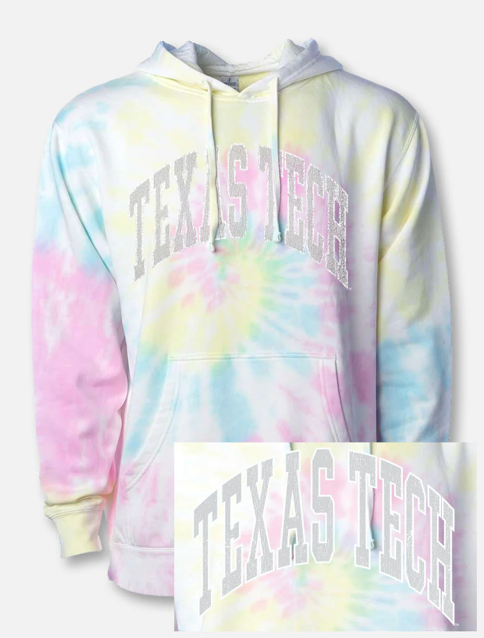 **Texas Tech Red Raiders Tye Dye "Gnarly Arch" Hoodie