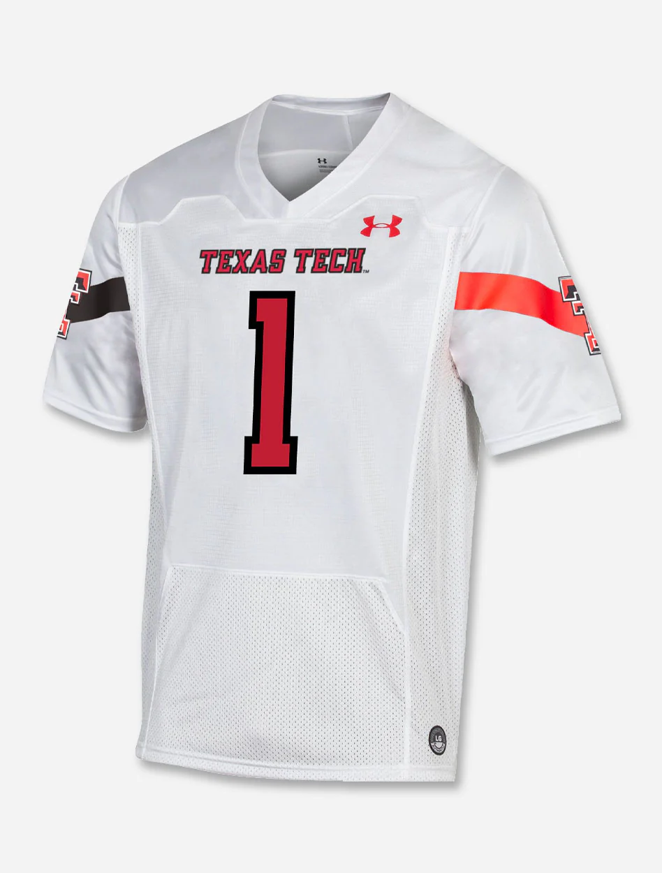 Texas Tech Red Raiders Under Armour "Sideline 2021 #1" Football Jersey