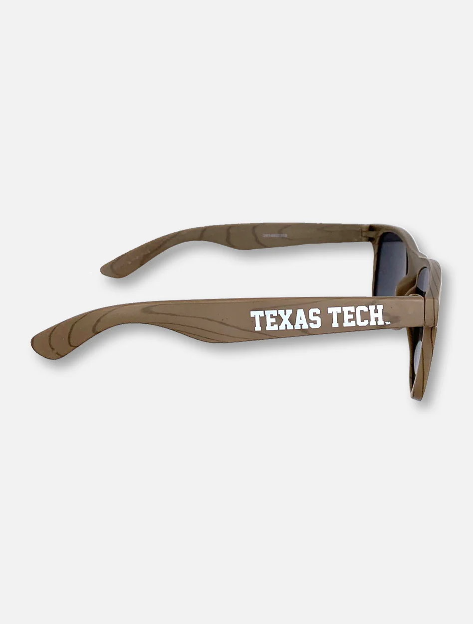 Texas Tech Red Raiders Woodtone "Malibu" Sunglasses - Image 2