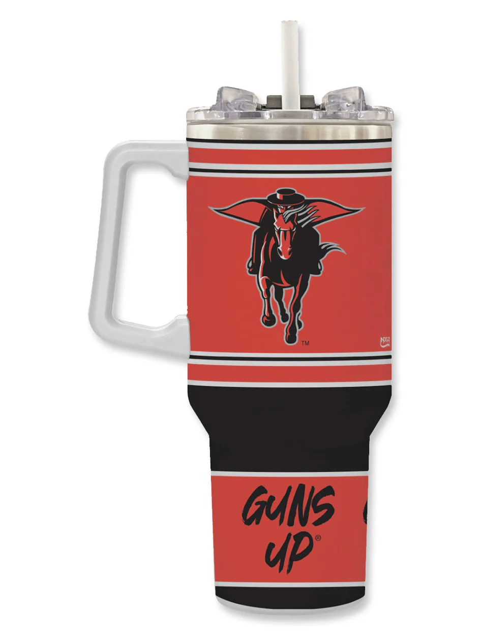 Texas Tech "Rocky" 40 oz Tumbler with Handle