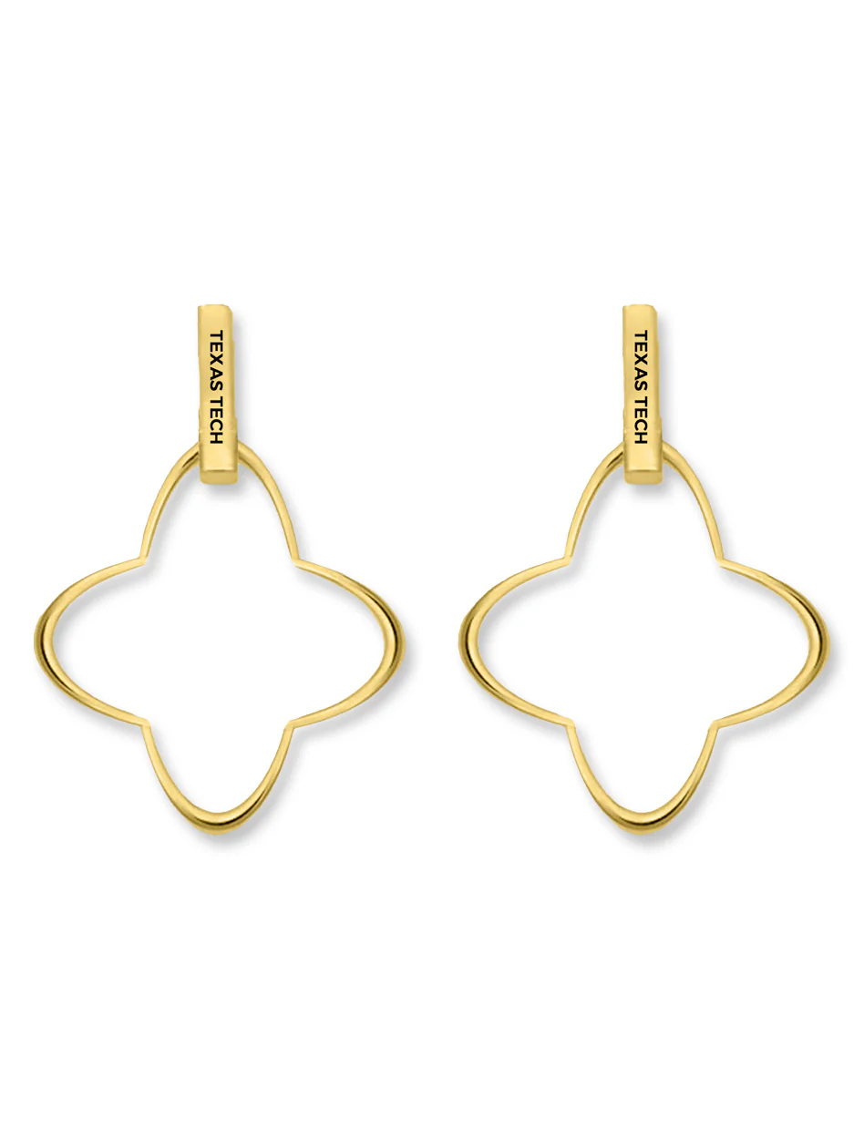 Texas Tech "Shiloh" Dangle Earrings