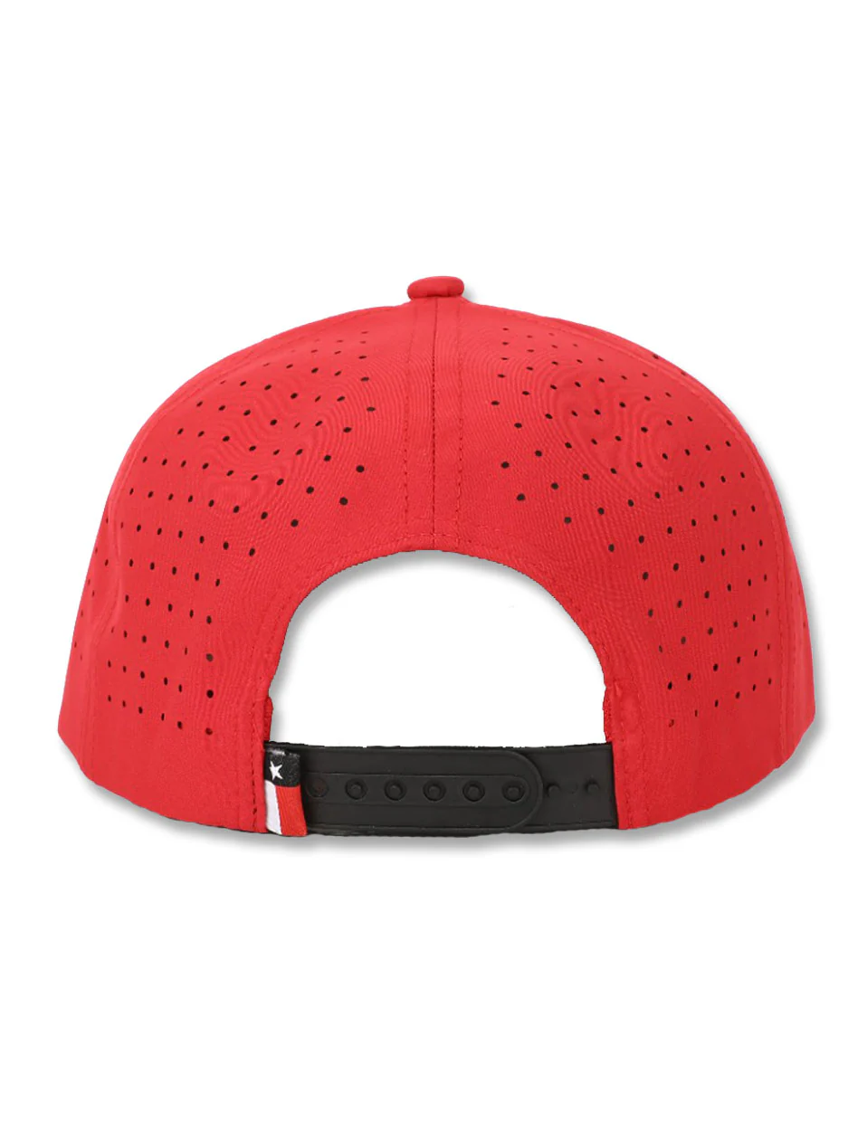 Dark Horse Texas Tech "SL Script" Red Corded Sport Snapback Cap - Image 3