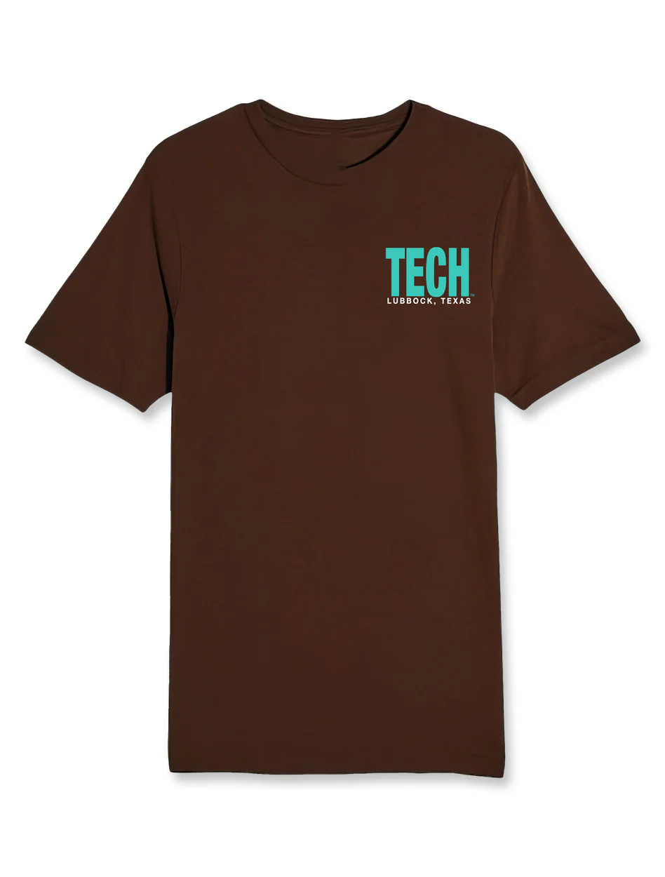 Texas Tech "Smoke Shield" Tech Block T-Shirt - Image 2