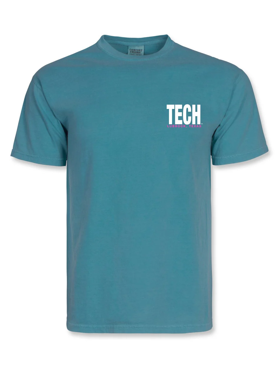 Texas Tech "Smoke Shield" Tech Block T-Shirt - Image 4