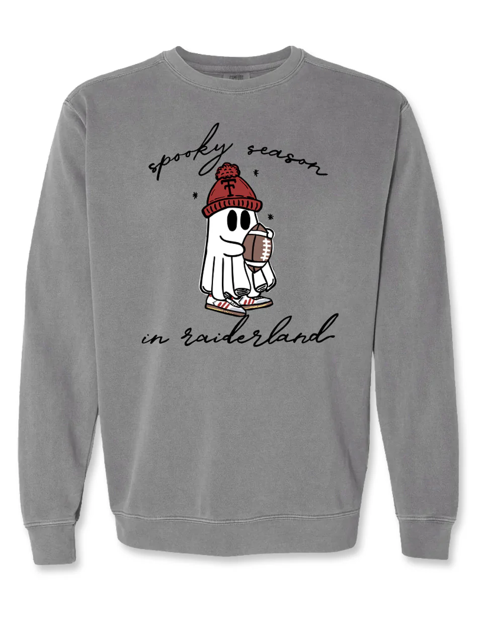 Texas Tech "Spooky Season" Crew Sweatshirt