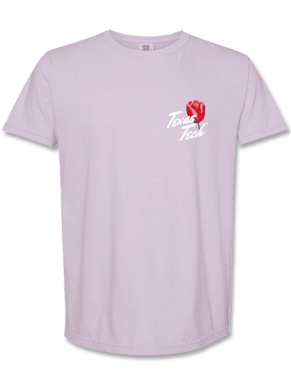 Texas Tech "Spring Tulips" Short Sleeve T-Shirt - Image 2