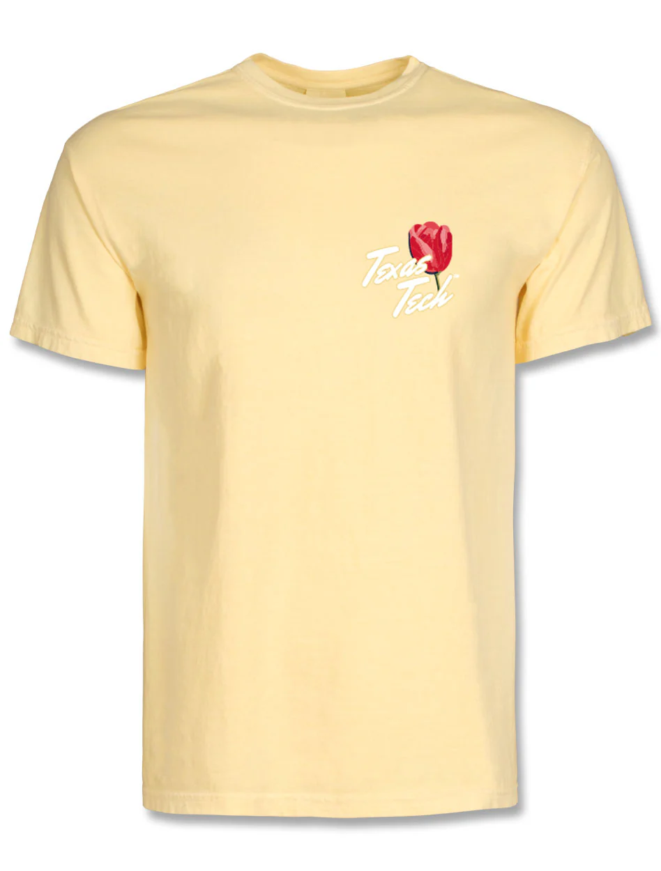 Texas Tech "Spring Tulips" Short Sleeve T-Shirt - Image 4