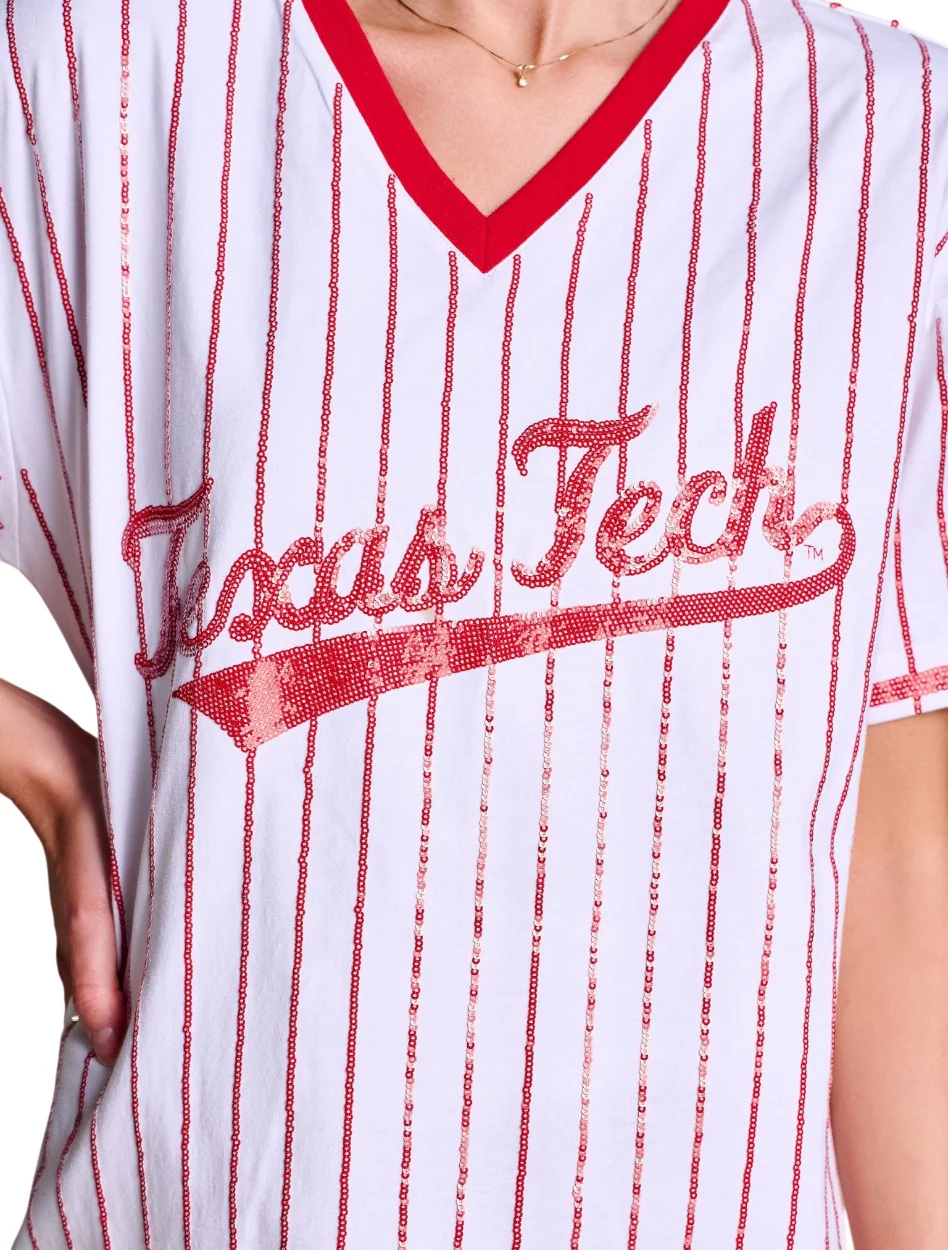 Texas Tech Stewart Simmons "The Shortstop" T-Shirt Dress - Image 4