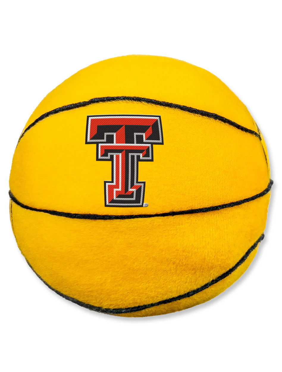 Texas Tech Stuffed Basketball with Double T