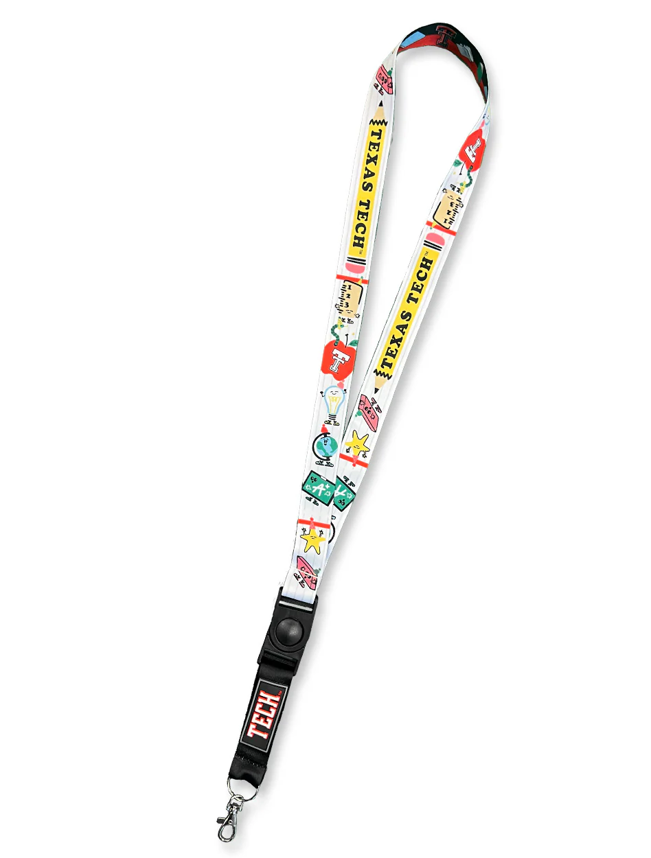 Texas Tech "Teacher" Lanyard