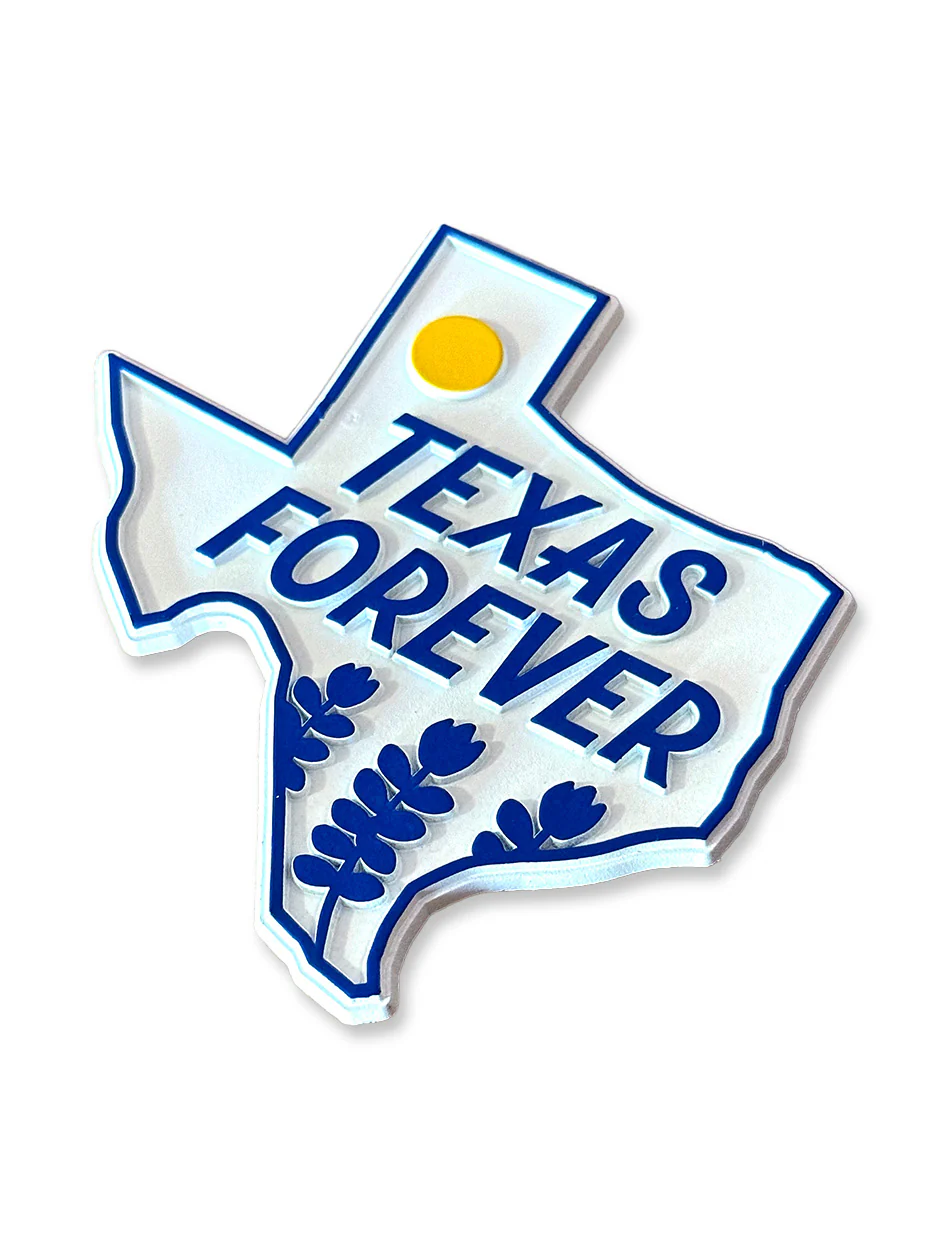 Texas Forever Blue Bonnets Magnet