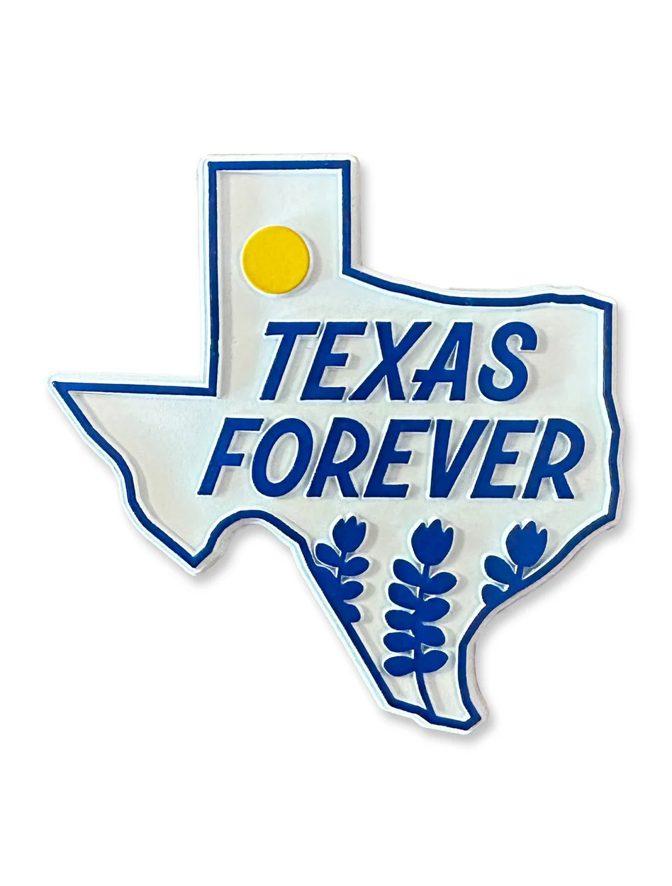 Texas Forever Blue Bonnets Magnet - Image 2