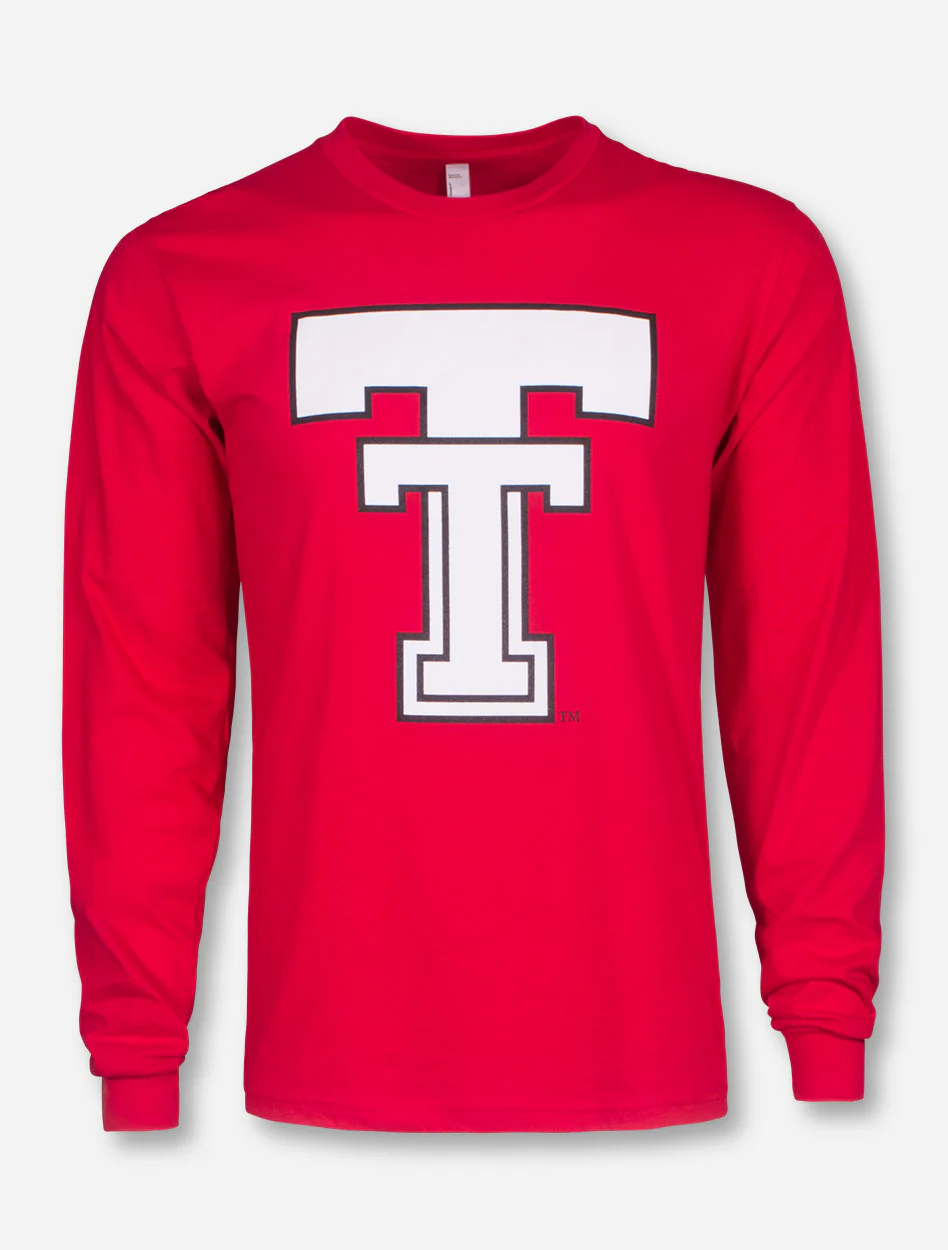 Texas Tech Throwback Double T Long Sleeve Shirt - Image 3