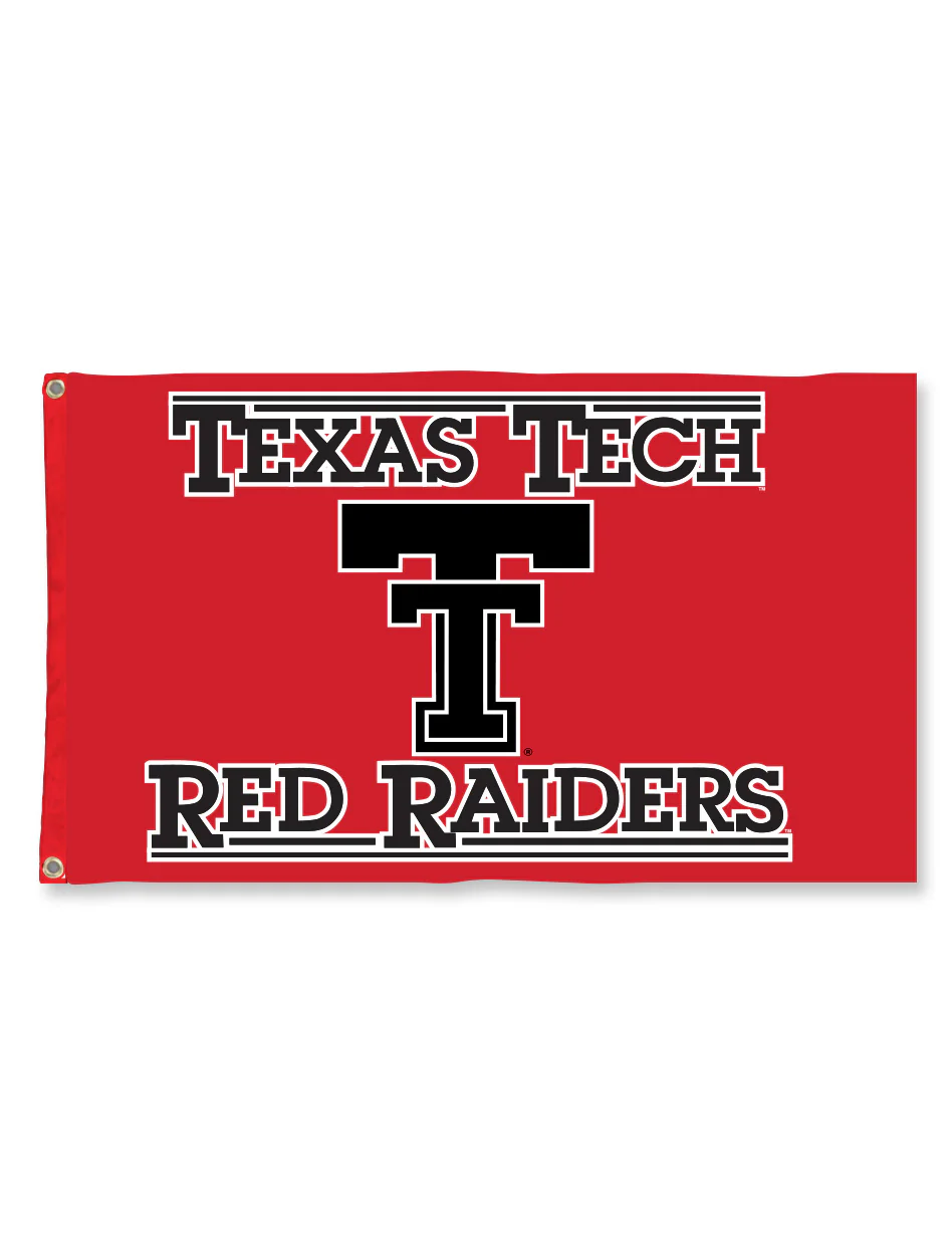 Texas Tech "Throwback II" 3'x5' Premium Deluxe Flag - Image 2