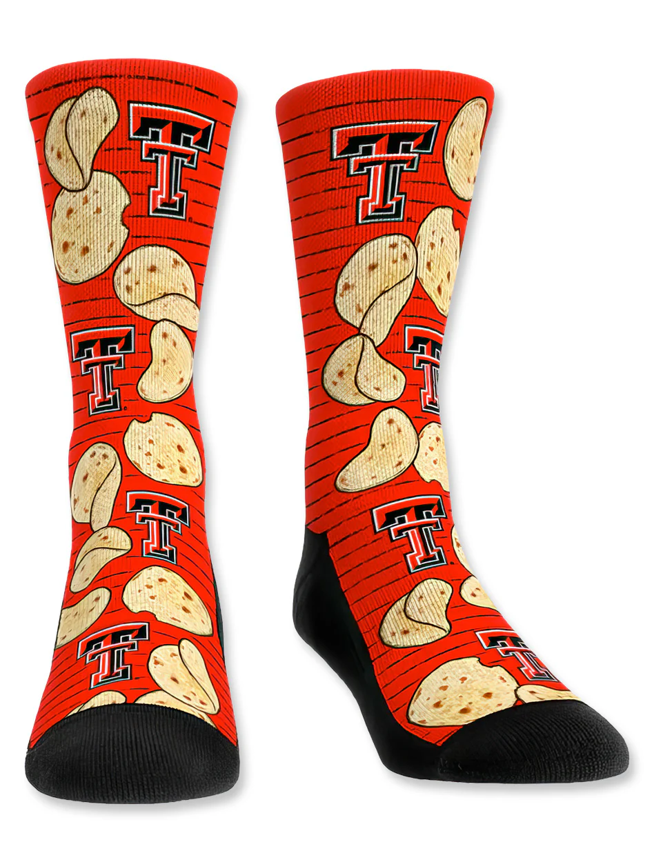 Texas Tech "Tortillas All Over" Socks