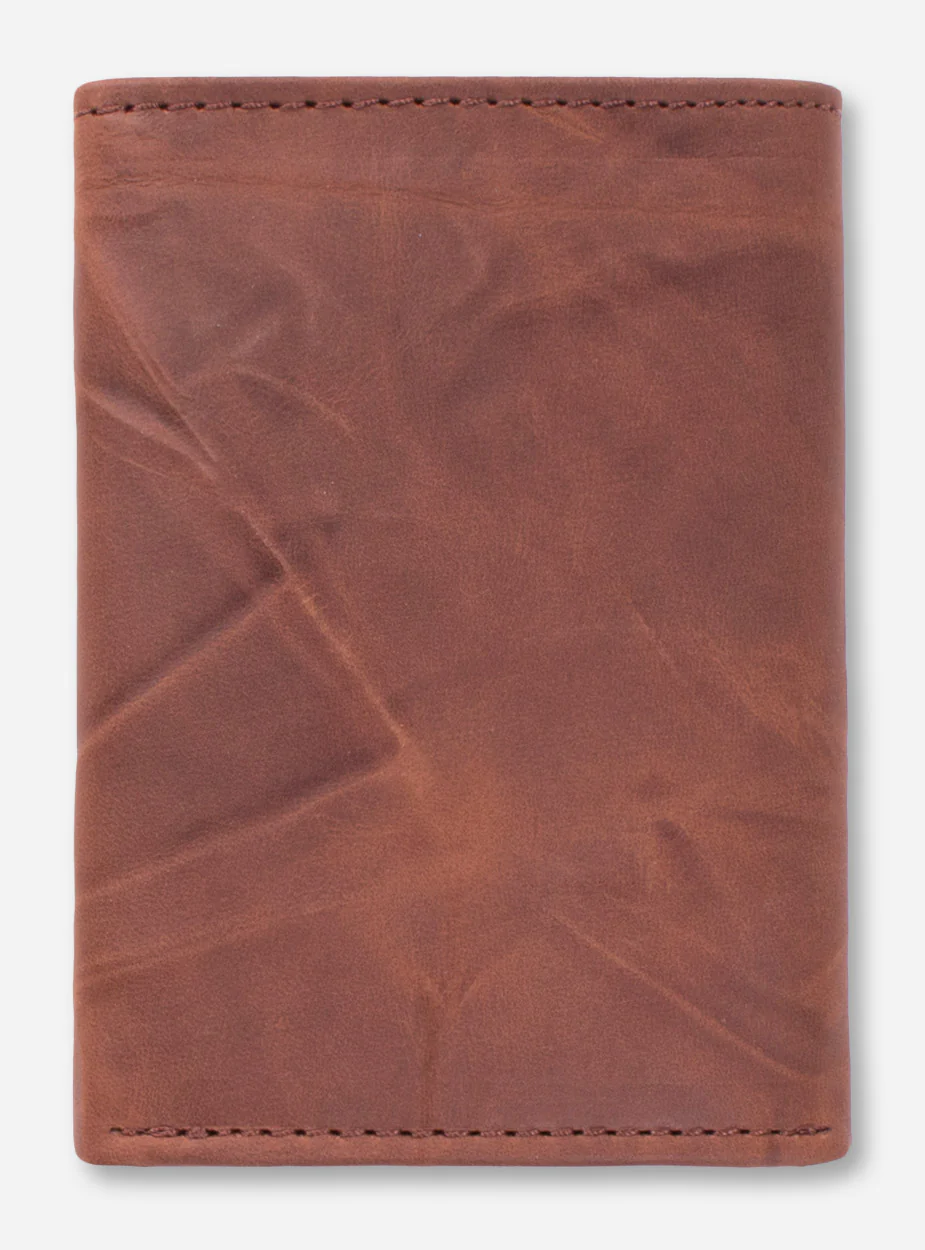 Texas Tech Tri-Fold Leather Wallet - Image 2