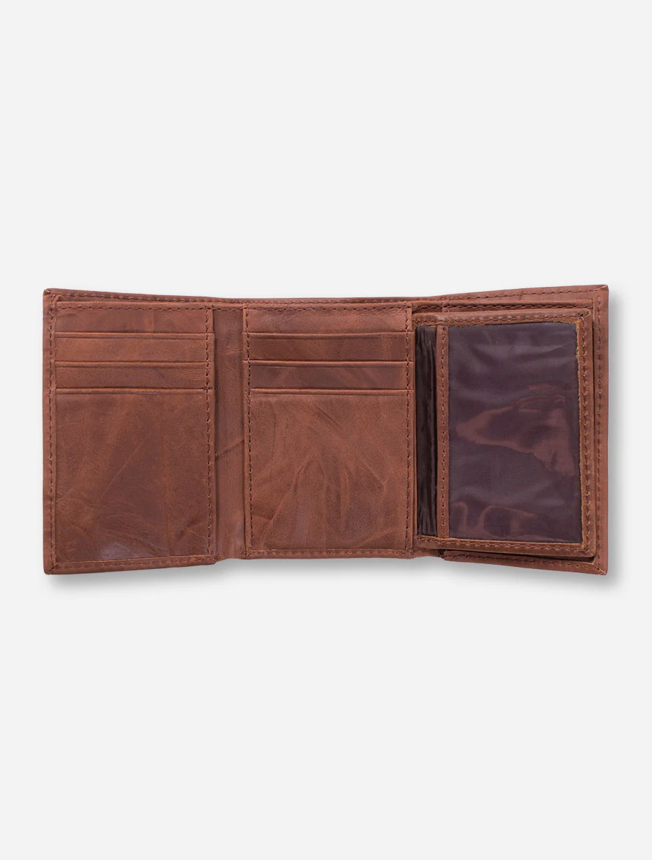 Texas Tech Tri-Fold Leather Wallet - Image 4